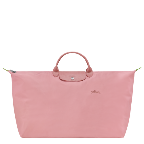 Le Pliage Green M Travel bag , Petal Pink - Recycled canvas - View 1 of  5