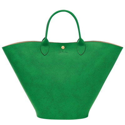 ★大人気商品★ XL エピュレ ショッピングバッグ JP ロンシャン | レザー - グリーン バッグ