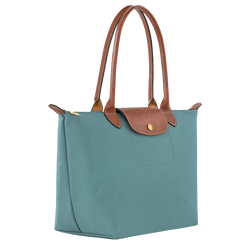 Le Pliage Original M Tote bag , Eucalyptus - Recycled canvas