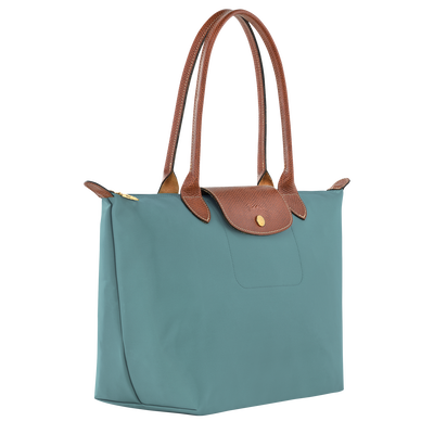 Le Pliage Original M Tote bag , Eucalyptus - Recycled canvas