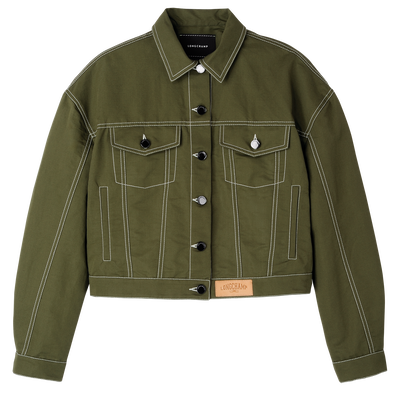 null Jacke, Khaki