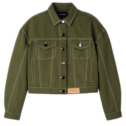 Jacket , Khaki - Gabardine