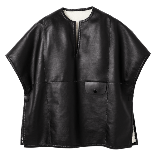 Poncho, Schwarz View 1 of Poncho, Schwarz, hi-res
