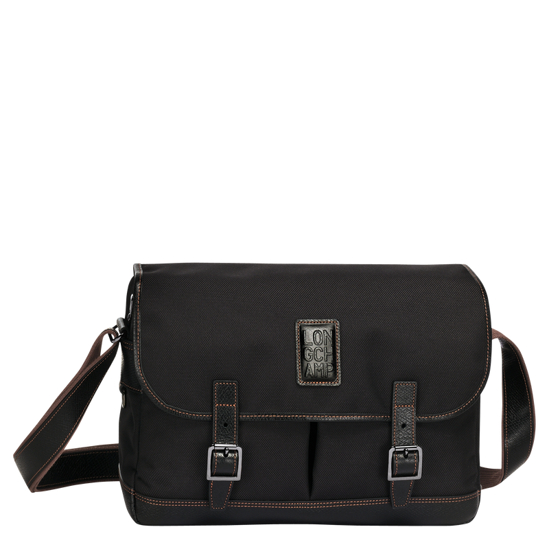 Boxford L Crossbody bag , Black - Recycled canvas  - View 1 of  4