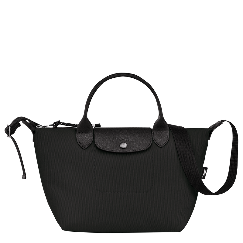 Le Pliage Energy S Handbag , Black - Recycled canvas  - View 1 of  4