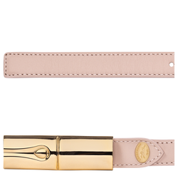 Le Roseau Ladies' belt , Petal Pink - Leather