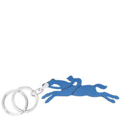 Schlüsselanhänger Le Pliage , Leder - Kornblumenblau