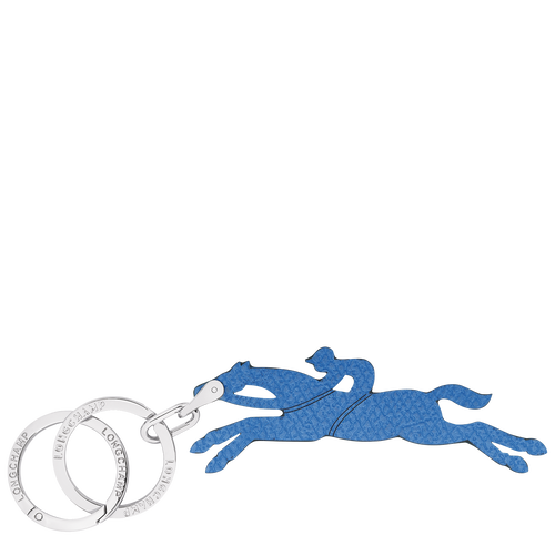 Le Pliage Key rings , Cornflower - Leather - View 1 of  1