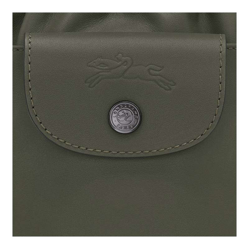 Le Pliage Xtra XS Bucket bag , Fir - Leather  - View 6 of  6