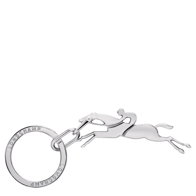 Cavalier Longchamp Porte-clés, Argent