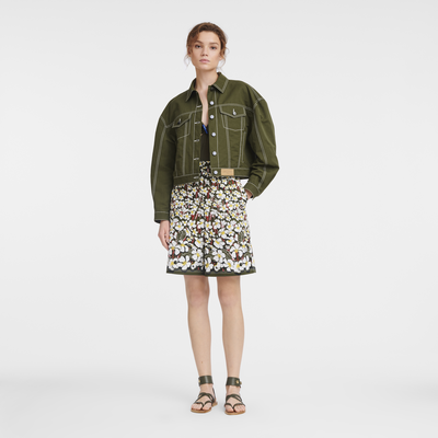 Jacket , Khaki - Gabardine