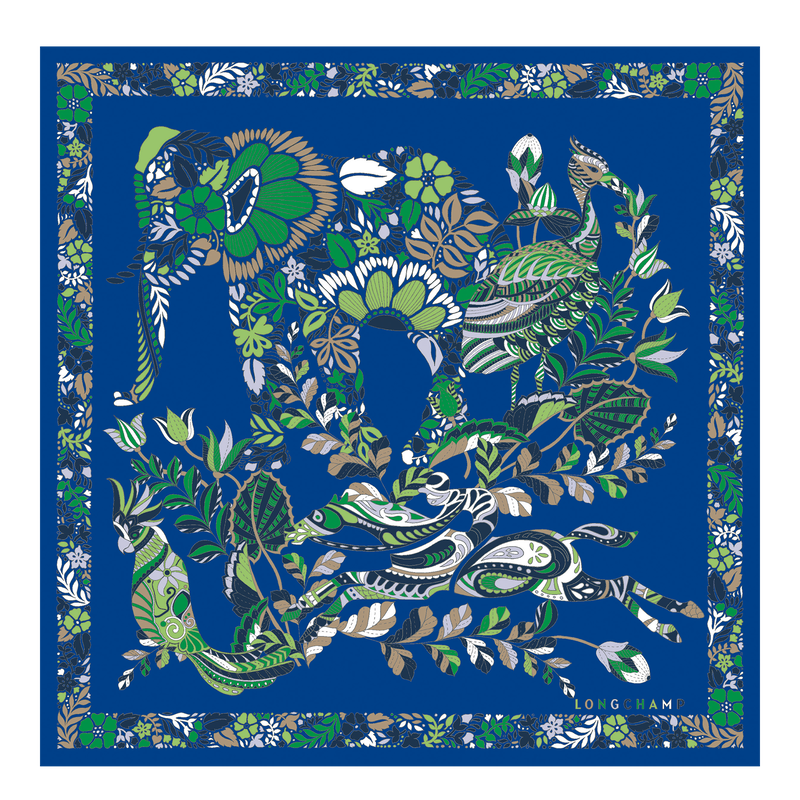 Longchamp silk scarf clearance