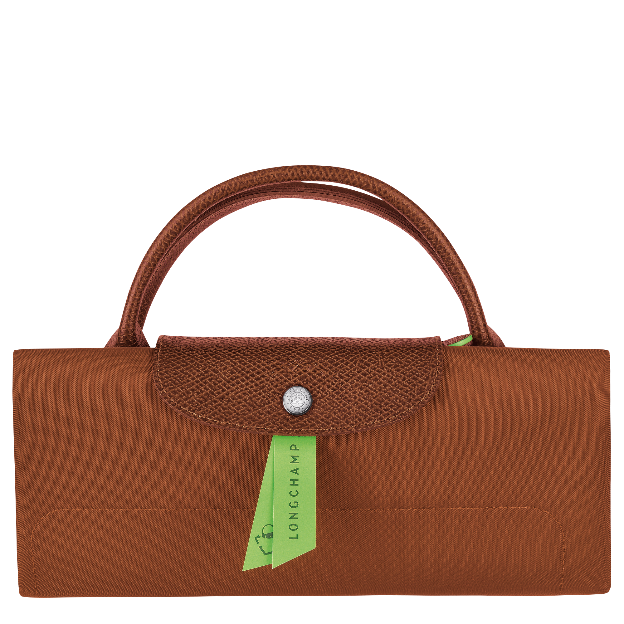 Le Pliage Green Reisetasche M, Cognac