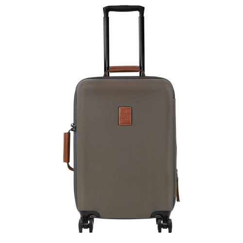 Boxford S Suitcase , Brown - Recycled canvas - View 1 of  4