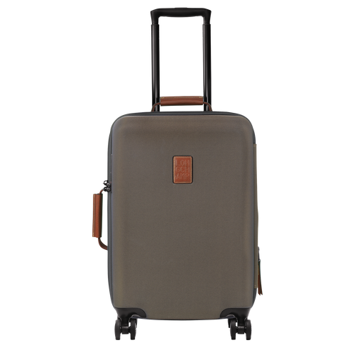 Boxford S Suitcase , Brown - Recycled canvas - View 1 of 4