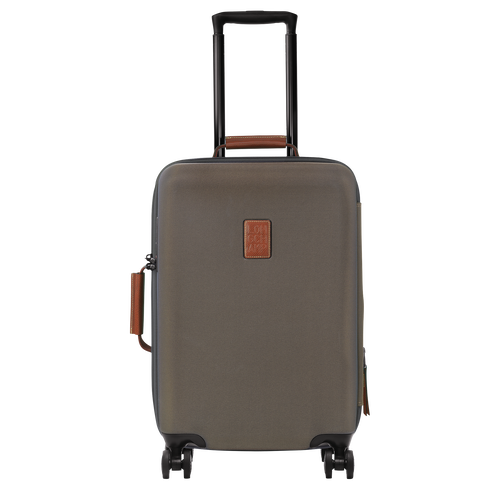 Boxford S Suitcase , Brown - Recycled canvas - View 1 of  4