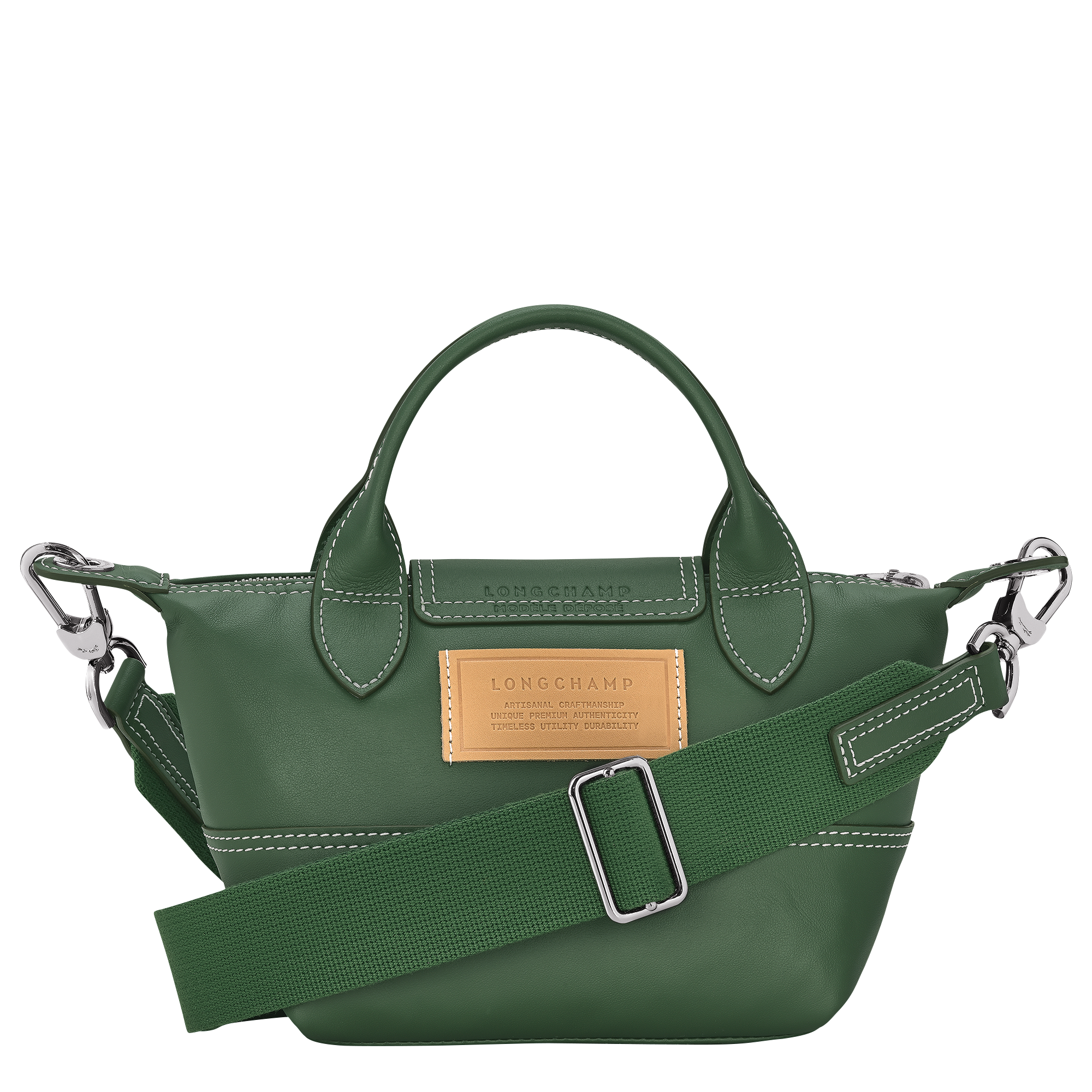 Handbag XS, British Green - View 4 of
6 - zoom in Le Pliage Xtra Handbag XS, British Green