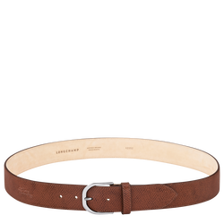 Le Pliage Original Men's belt , Brown - Leather