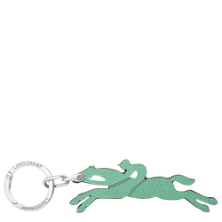 Le Pliage Original Key ring , Mint - Leather