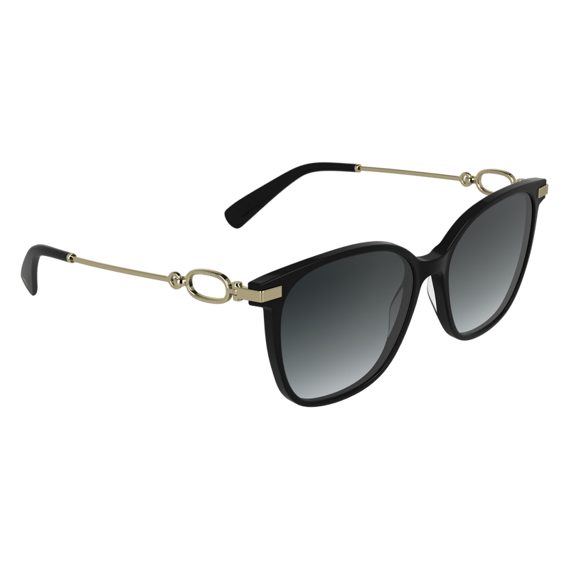 Occhiali da sole , Acetato - Nero  - View 2 of  2