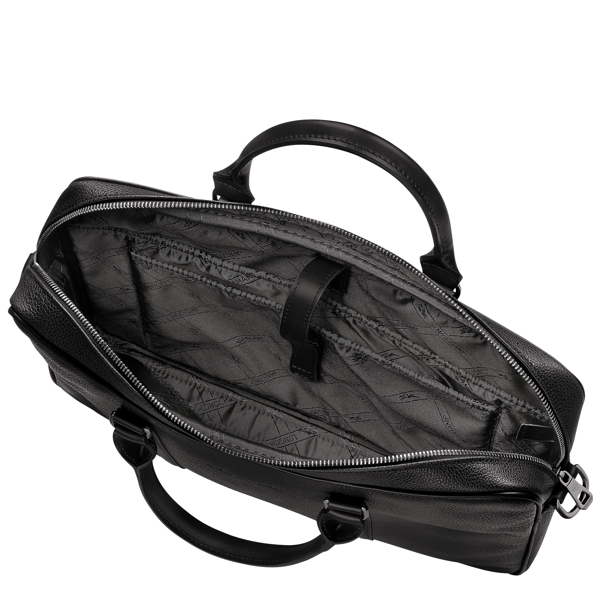 Briefcase XS, Black - View 5 of
5 - zoom in Le Foulonné Briefcase XS, Black