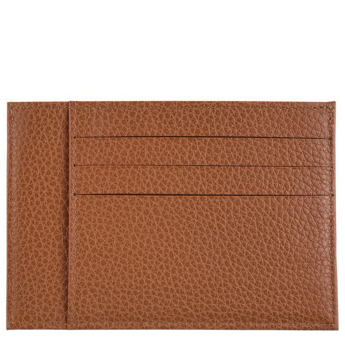 Porte-cartes Le Foulonné Caramel (L3121021F72) | Longchamp FR Porte-cartes Le Foulonné Caramel (L3121021F72) | Longchamp FR