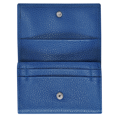 Coin purse Le Foulonné Sapphire (L3654021280) | Longchamp US Coin purse Le Foulonné Sapphire (L3654021280) | Longchamp US