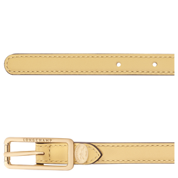 &Eacute;pure Ladies' belt , Hay - Leather