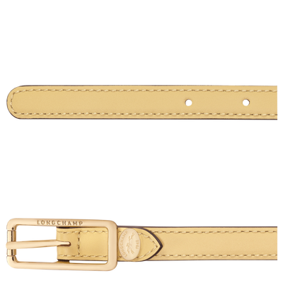 &Eacute;pure Ladies' belt , Hay - Leather