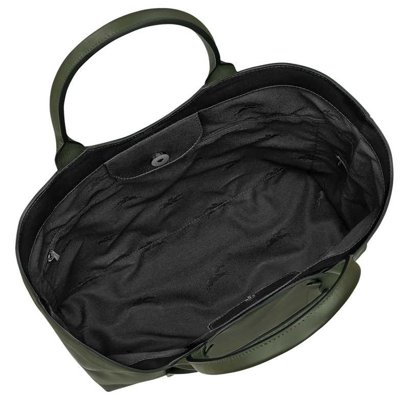 Borsa da spalla L Longchamp 3D , Pelle - Kaki  - View 5 of  5