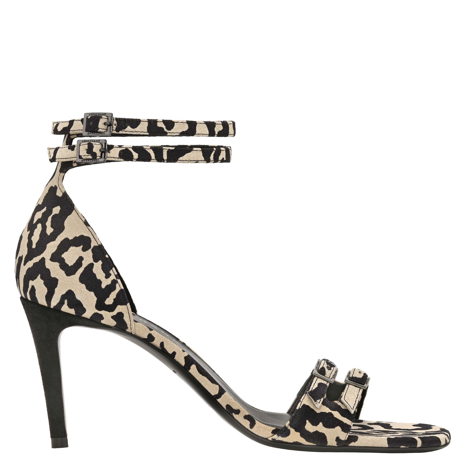 La Baronne Zapatos de tac&oacute;n, Beige/Negro