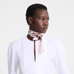 Pink and Green Headband , Ballerina - Silk