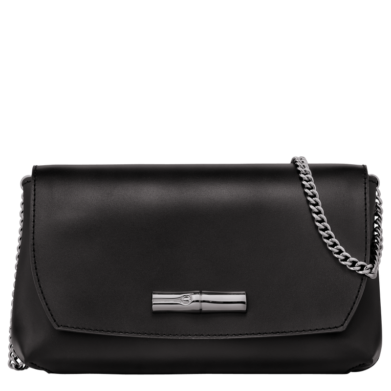 Pochette chaine Le Roseau , Cuir - Noir  - Vue 1 de 6