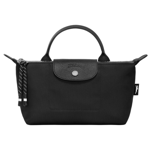 Le Pliage Energy Pouch , Black - Recycled canvas - View 1 of  6