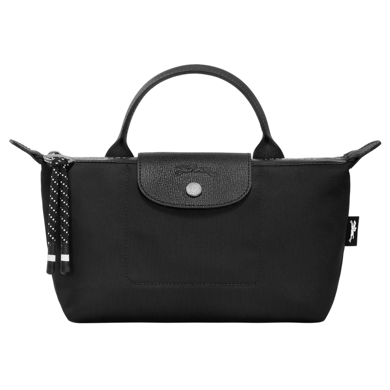 Le Pliage Energy Pouch , Black - Recycled canvas  - View 1 of  6