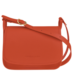 Le Foulonné M Crossbody bag , Paprika - Leather