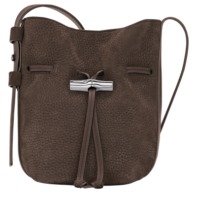 Le Roseau S Bucket bag , Mocha - Leather