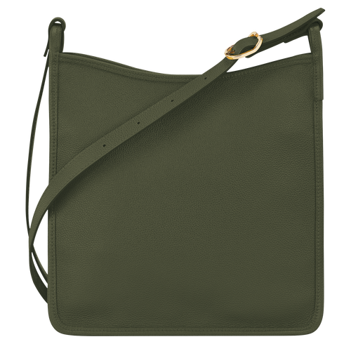 Le Foulonné M Crossbody bag , Khaki - Leather - View 4 of 5