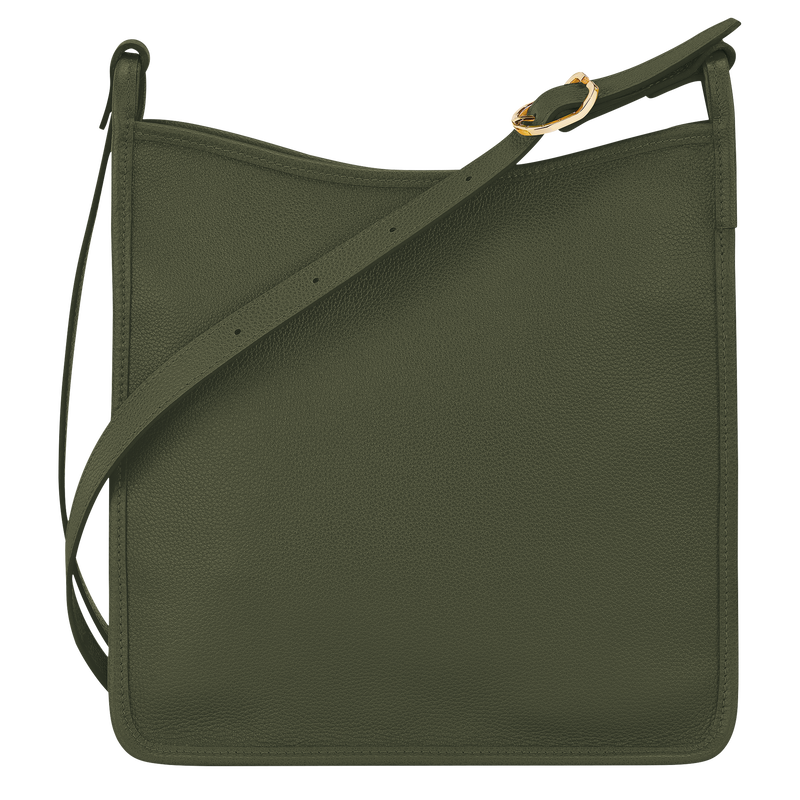 Le Foulonné M Crossbody bag , Khaki - Leather  - View 4 of 5