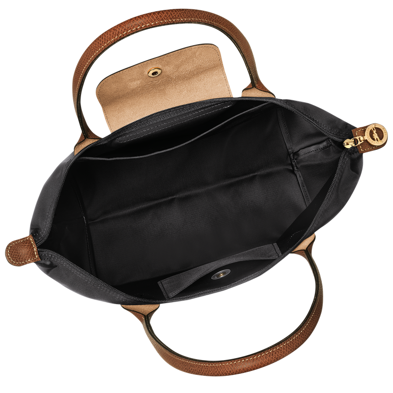 Le Pliage Original M Tote bag , Black - Recycled canvas  - View 5 of  6