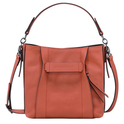 Longchamp 3D S Crossbody bag , Sienna - Leather