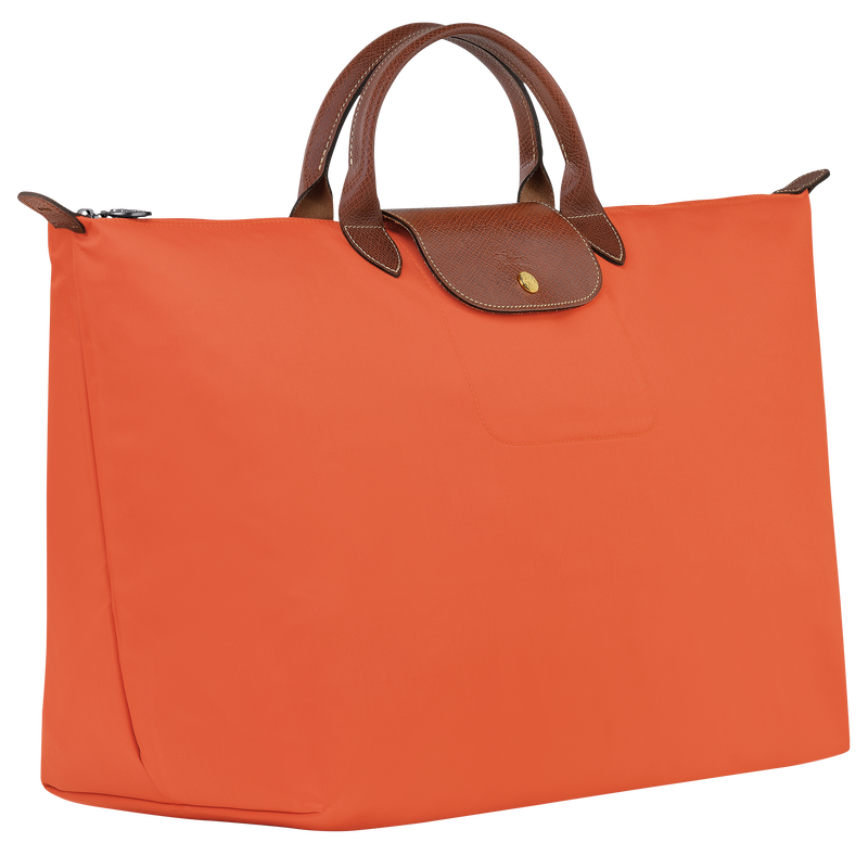 Reisetasche S Le Pliage Original , Recyceltes Canvas - Orange  - Ansicht 3 von 7