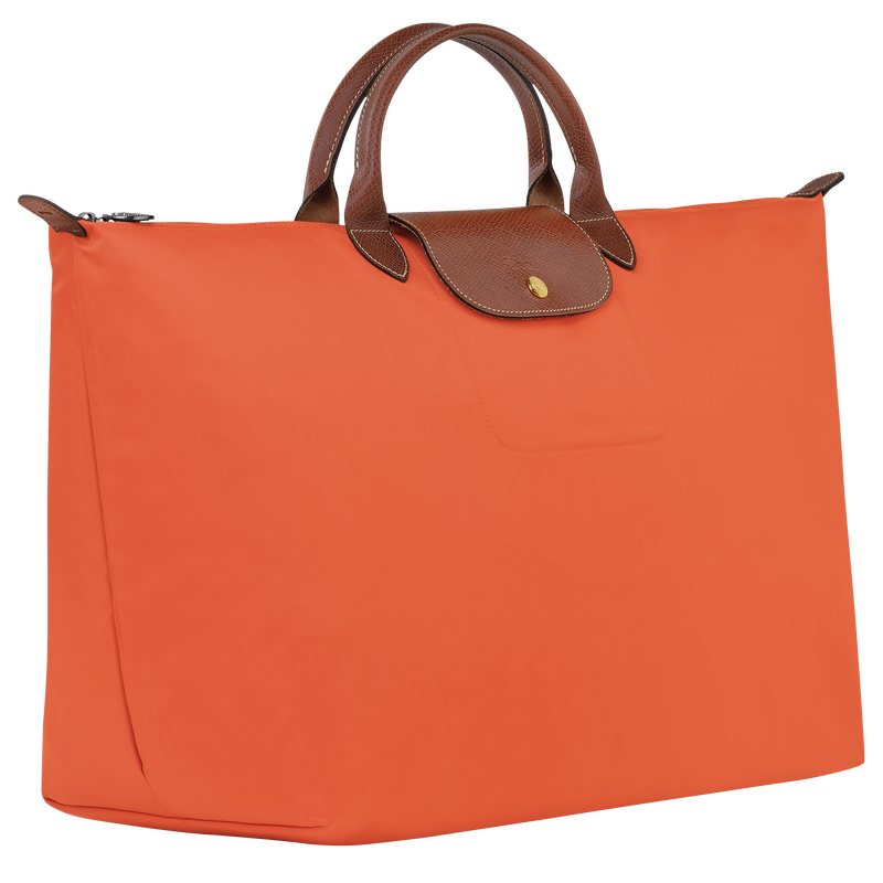 Le Pliage Original 旅行袋 S , 橙色 - 再生帆布  - 查看 3 7