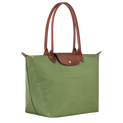 Le Pliage Original L Tote bag , Lichen - Recycled canvas - View 3 of 6