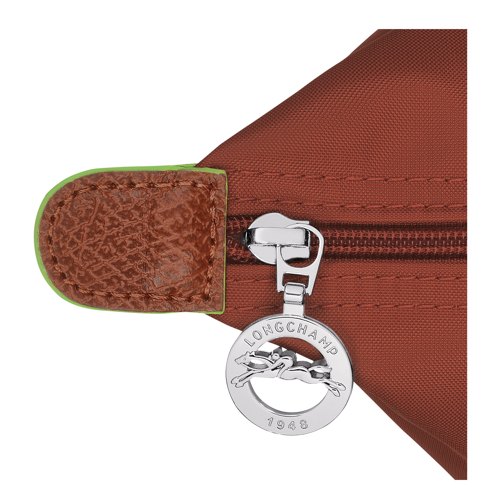 Handbag M, Chestnut - View 6 of
7 - zoom in Le Pliage Green Handbag M, Chestnut