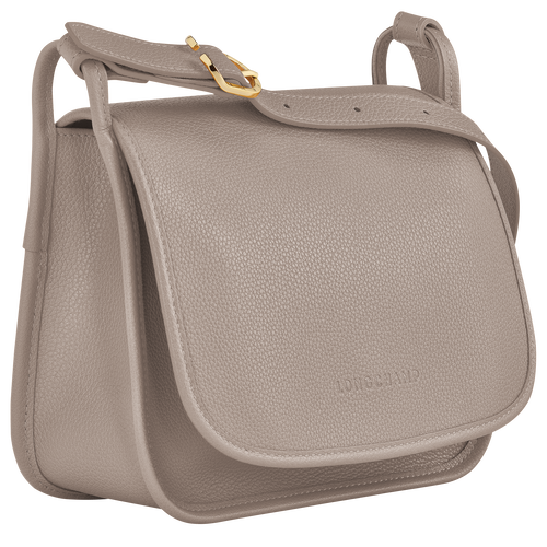Le Foulonné M Crossbody bag , Turtledove - Leather - View 3 of 5