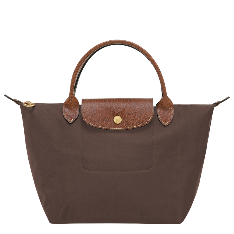 Sac &agrave; main S Le Pliage Original , Toile recycl&eacute;e - Moka  - Vue 1 de 6