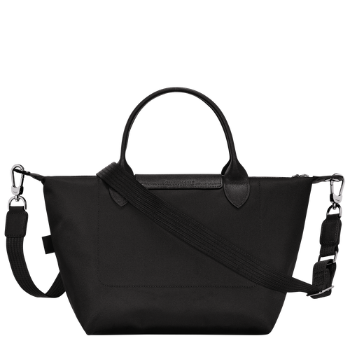 Le Pliage Energy Tas met handgreep aan de bovenkant S , Zwart - Gerecycled canvas - Weergave 4 van  6