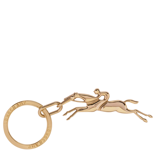 Cavalier Longchamp 鑰匙圈, 超淡金色