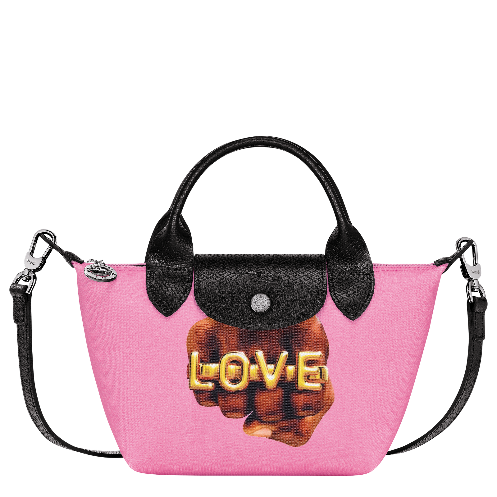 Longchamp sac rose clearance